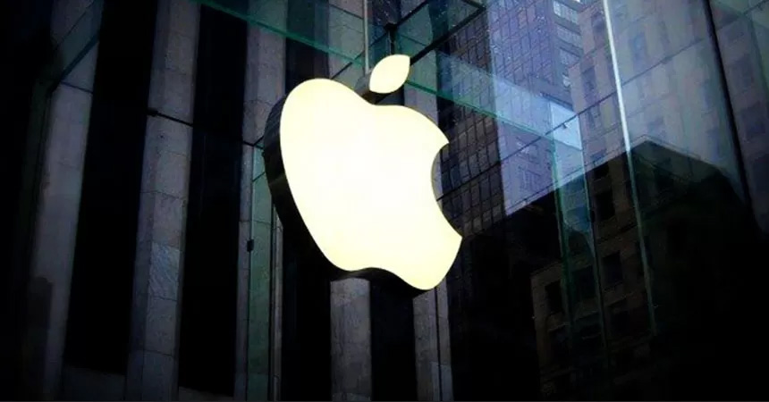 logo apple tela iphone